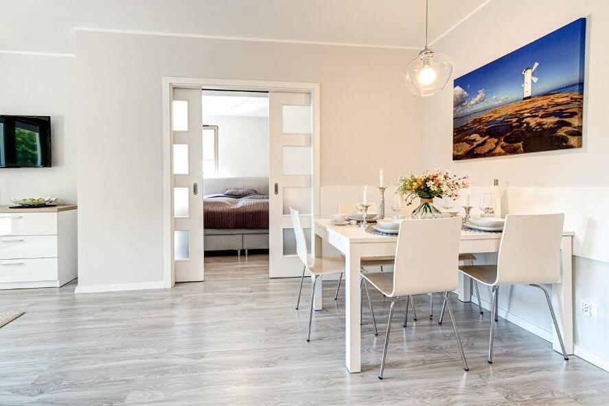 White Apartment Swinemuende Exterior foto